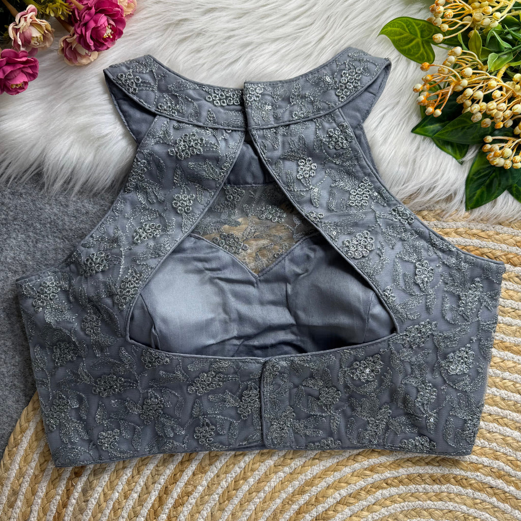 New Beautiful High Neck Blouse