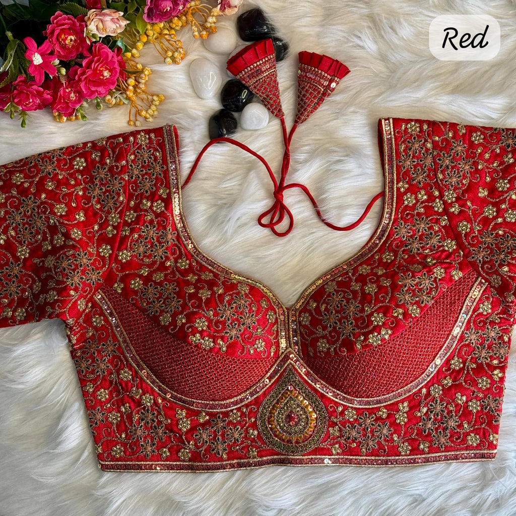 SABYASACHI STYLE BRIDAL BLOUSE