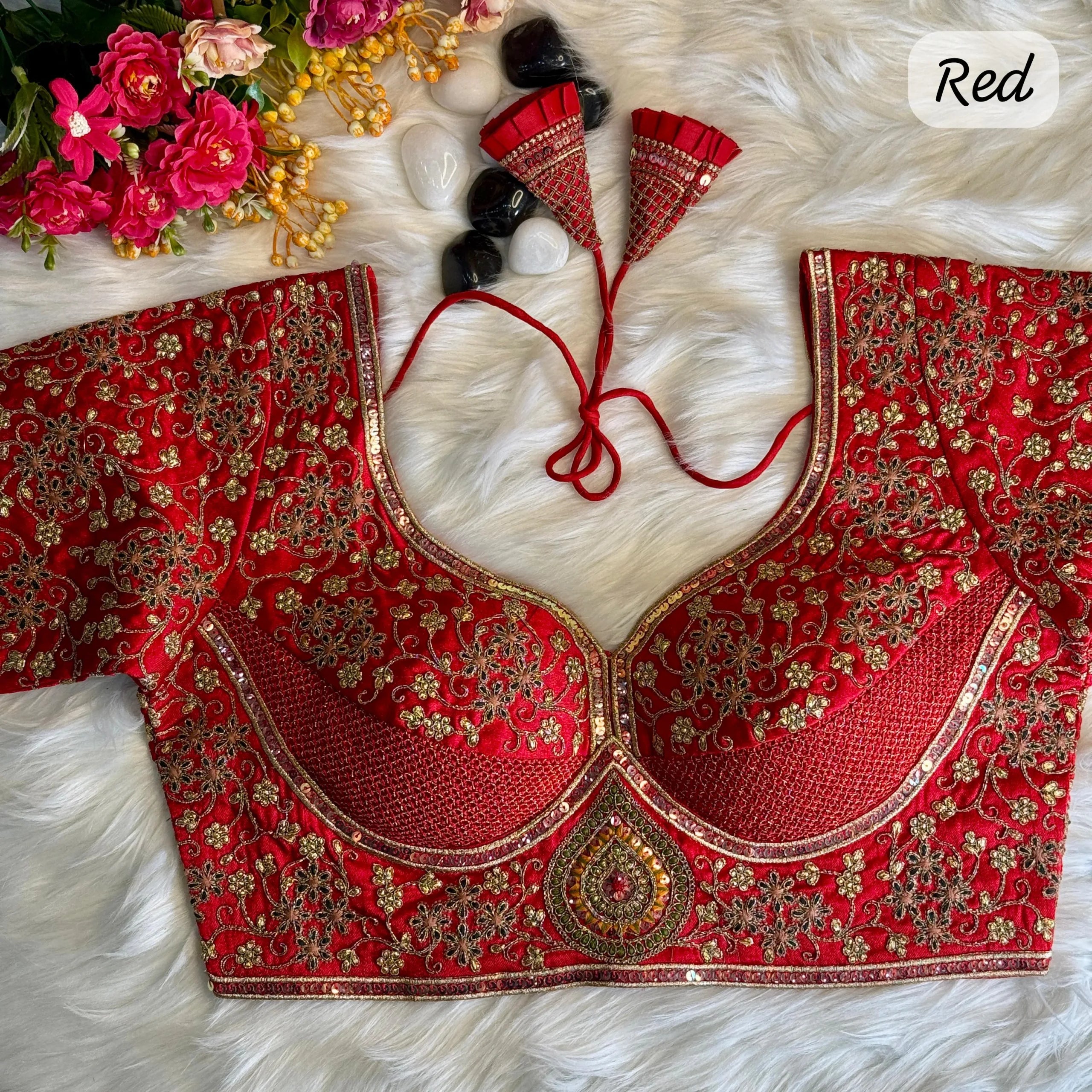 SABYASACHI STYLE BRIDAL BLOUSE