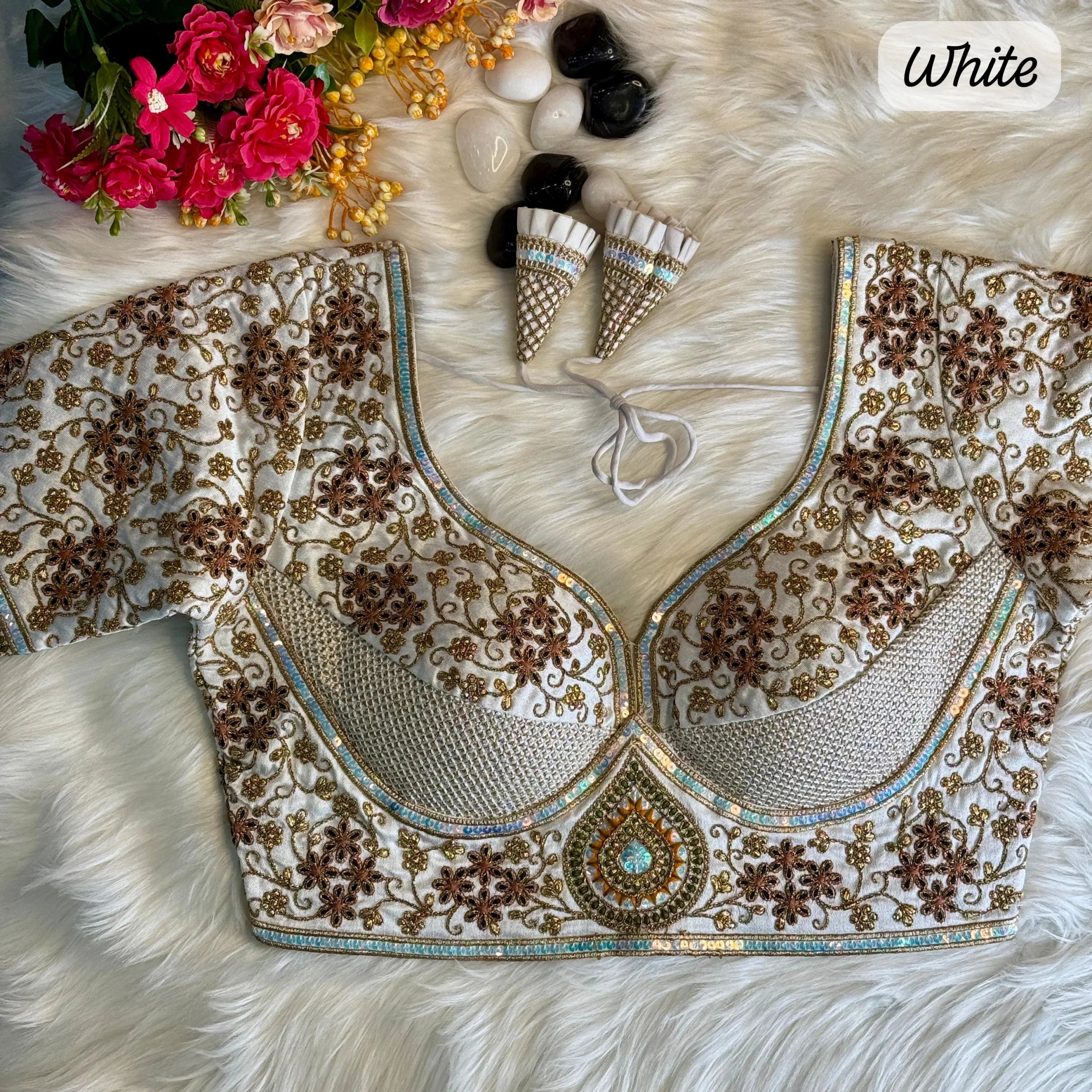 SABYASACHI STYLE BRIDAL BLOUSE