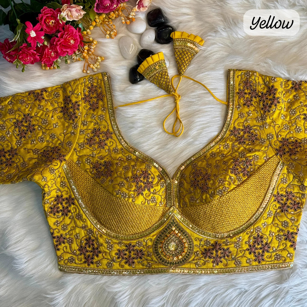 SABYASACHI STYLE BRIDAL BLOUSE