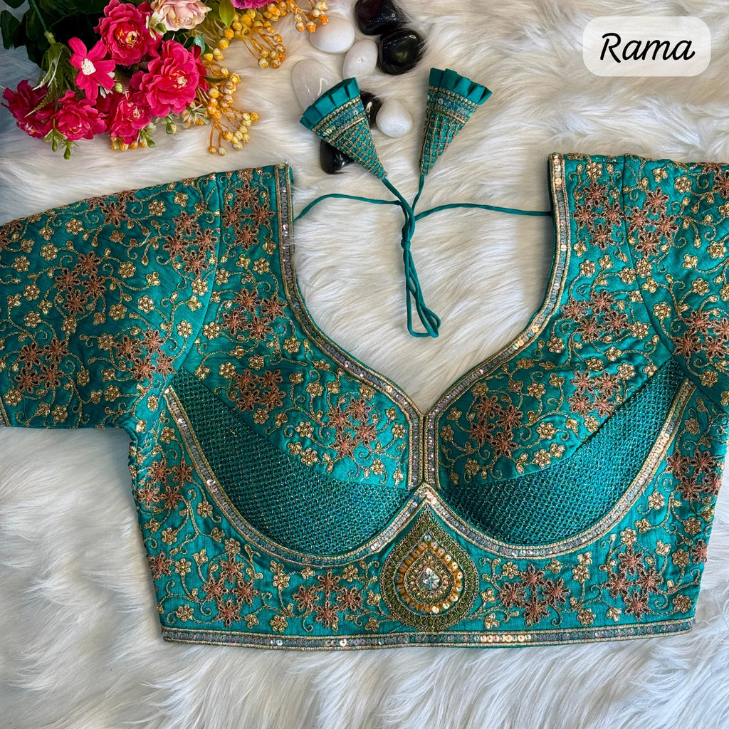 SABYASACHI STYLE BRIDAL BLOUSE