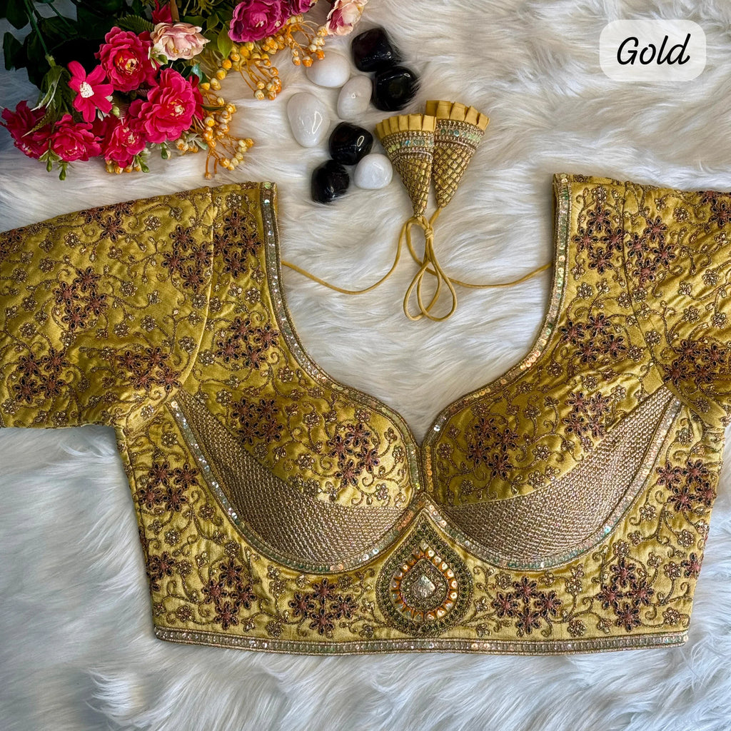 SABYASACHI STYLE BRIDAL BLOUSE