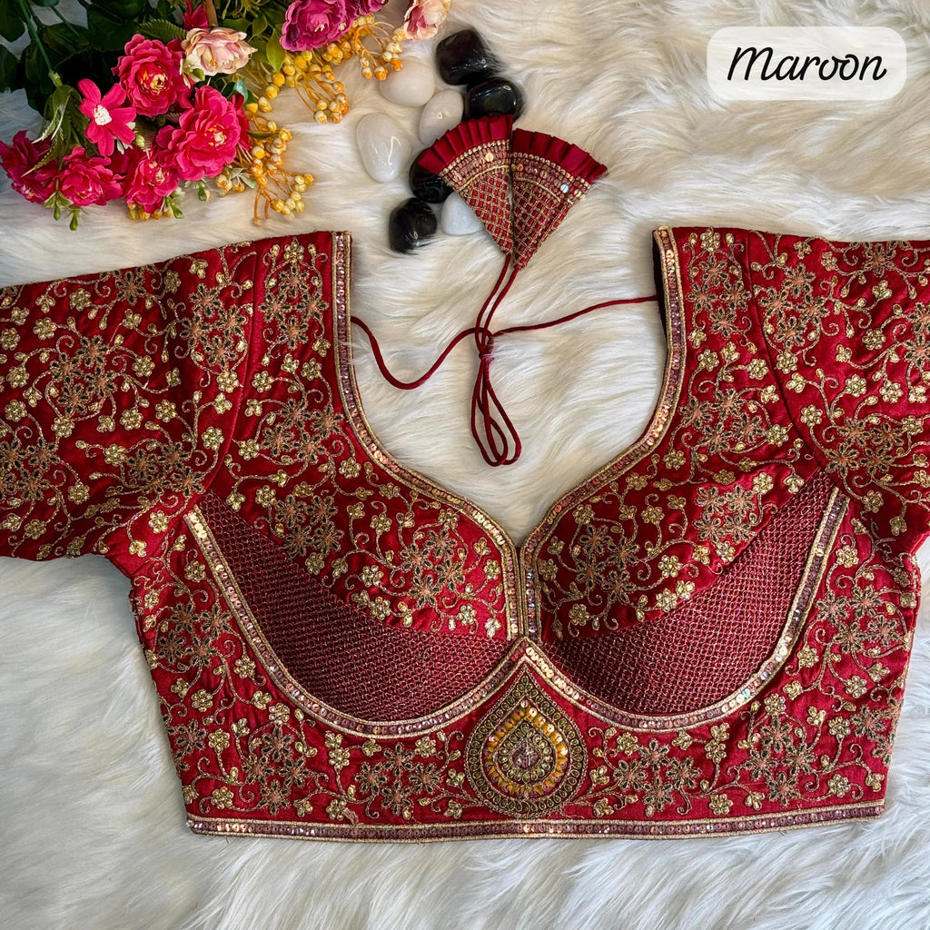 SABYASACHI STYLE BRIDAL BLOUSE