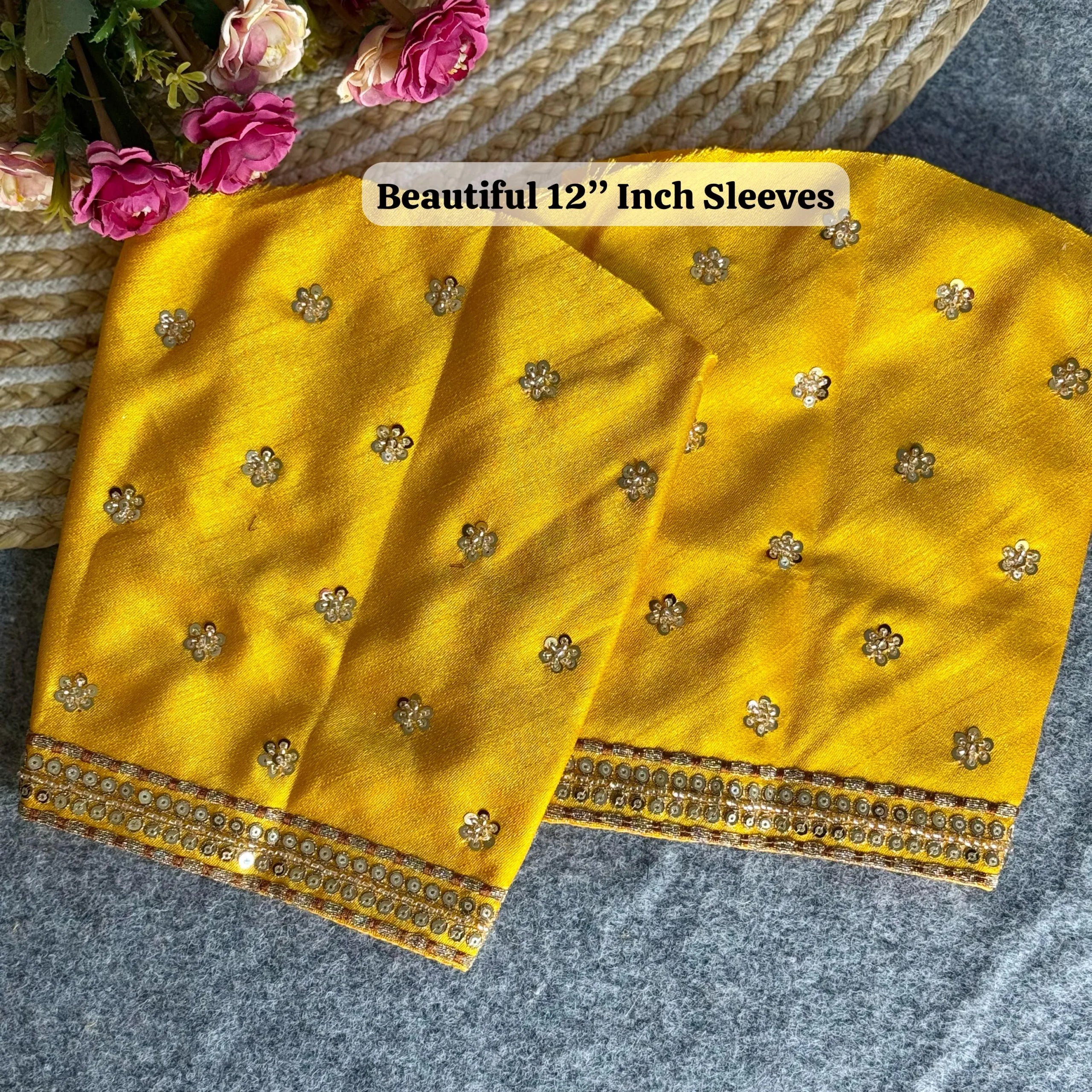 Beautiful Heavy Stars & Beads Work Sabyasachi Neck Bridal Blouse