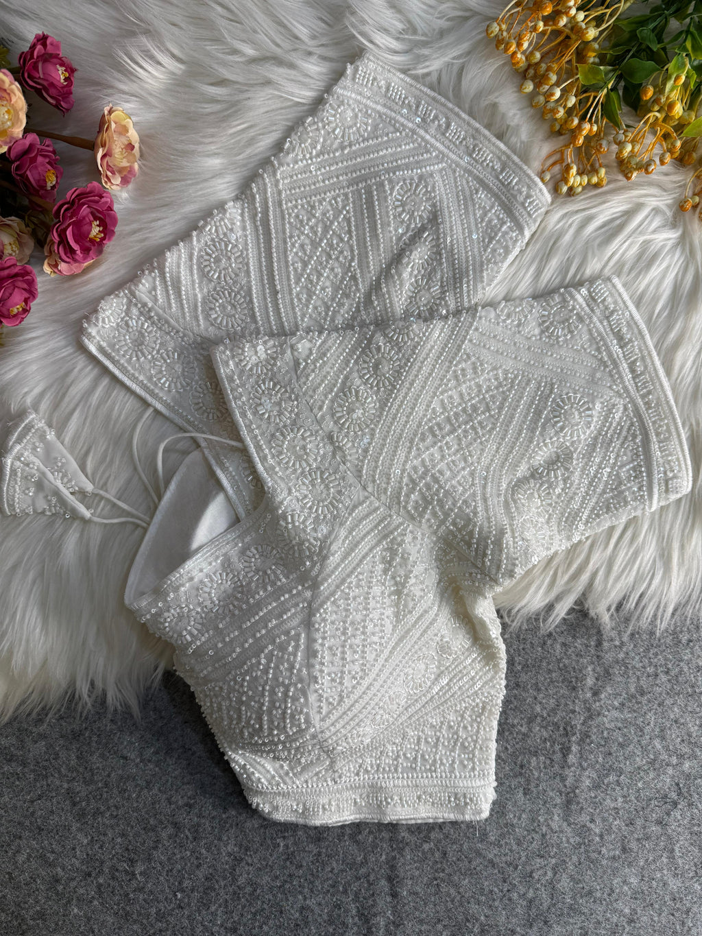 Beautiful Heavy Handwork Bridal Blouse