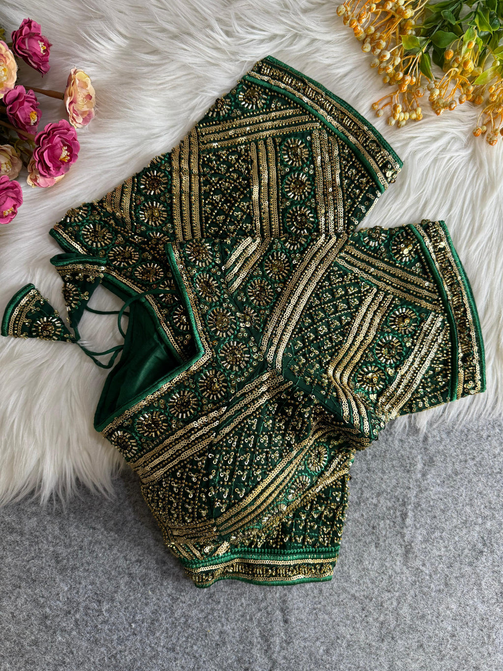 Beautiful Heavy Handwork Bridal Blouse