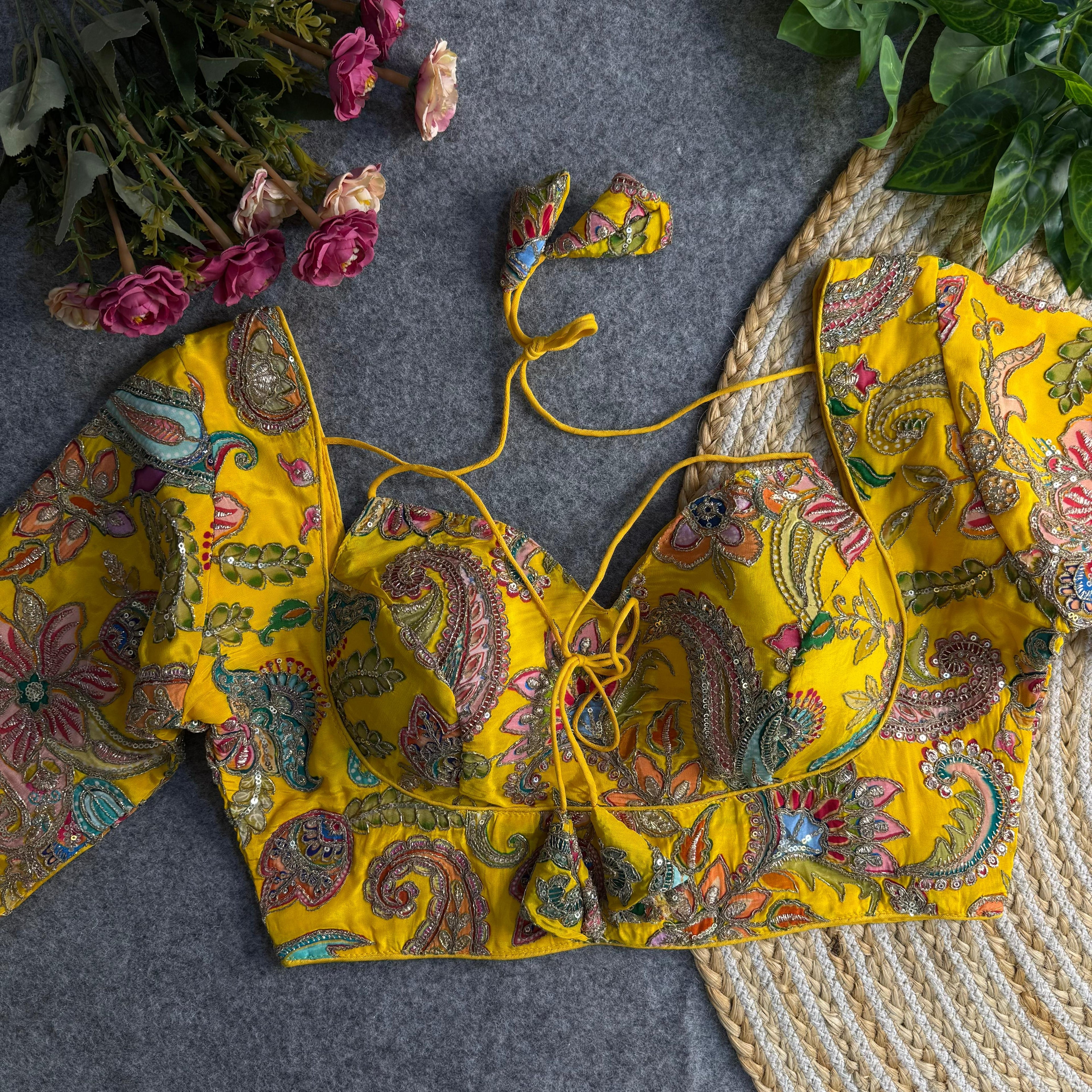 BEAUTIFUL INSPIRED MASABA STYLE BLOUSE