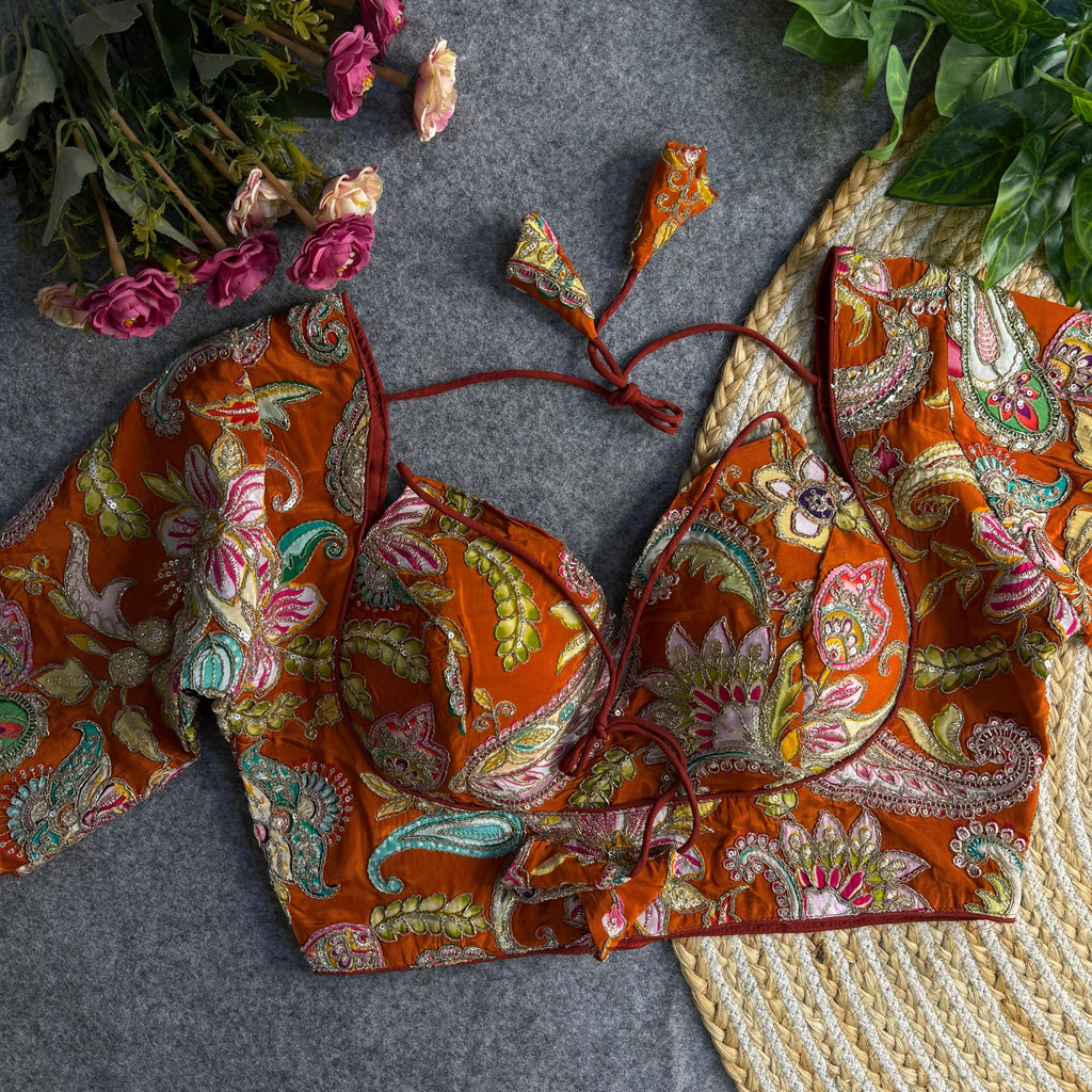 BEAUTIFUL INSPIRED MASABA STYLE BLOUSE