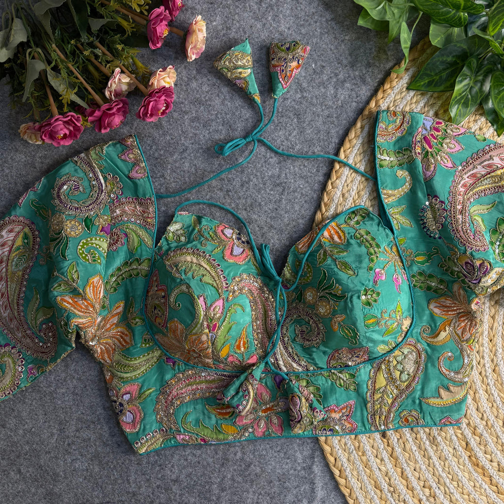 BEAUTIFUL INSPIRED MASABA STYLE BLOUSE