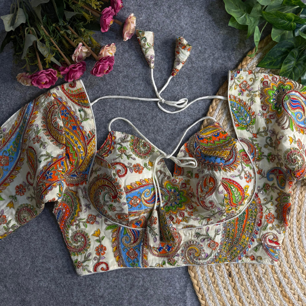 BEAUTIFUL INSPIRED MASABA STYLE BLOUSE