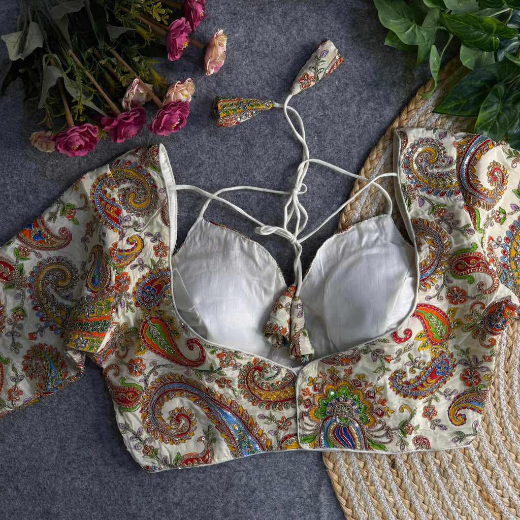 BEAUTIFUL INSPIRED MASABA STYLE BLOUSE