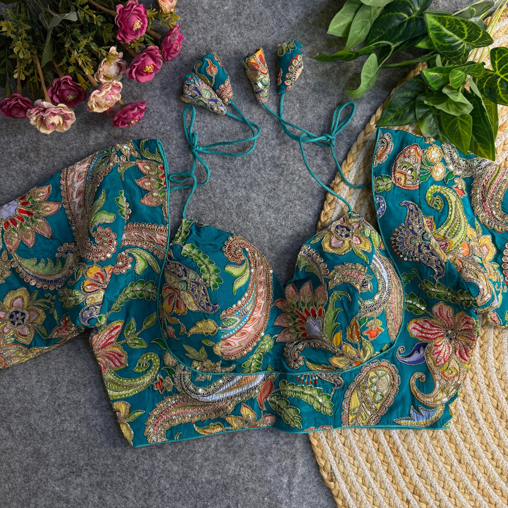 BEAUTIFUL INSPIRED MASABA STYLE BLOUSE